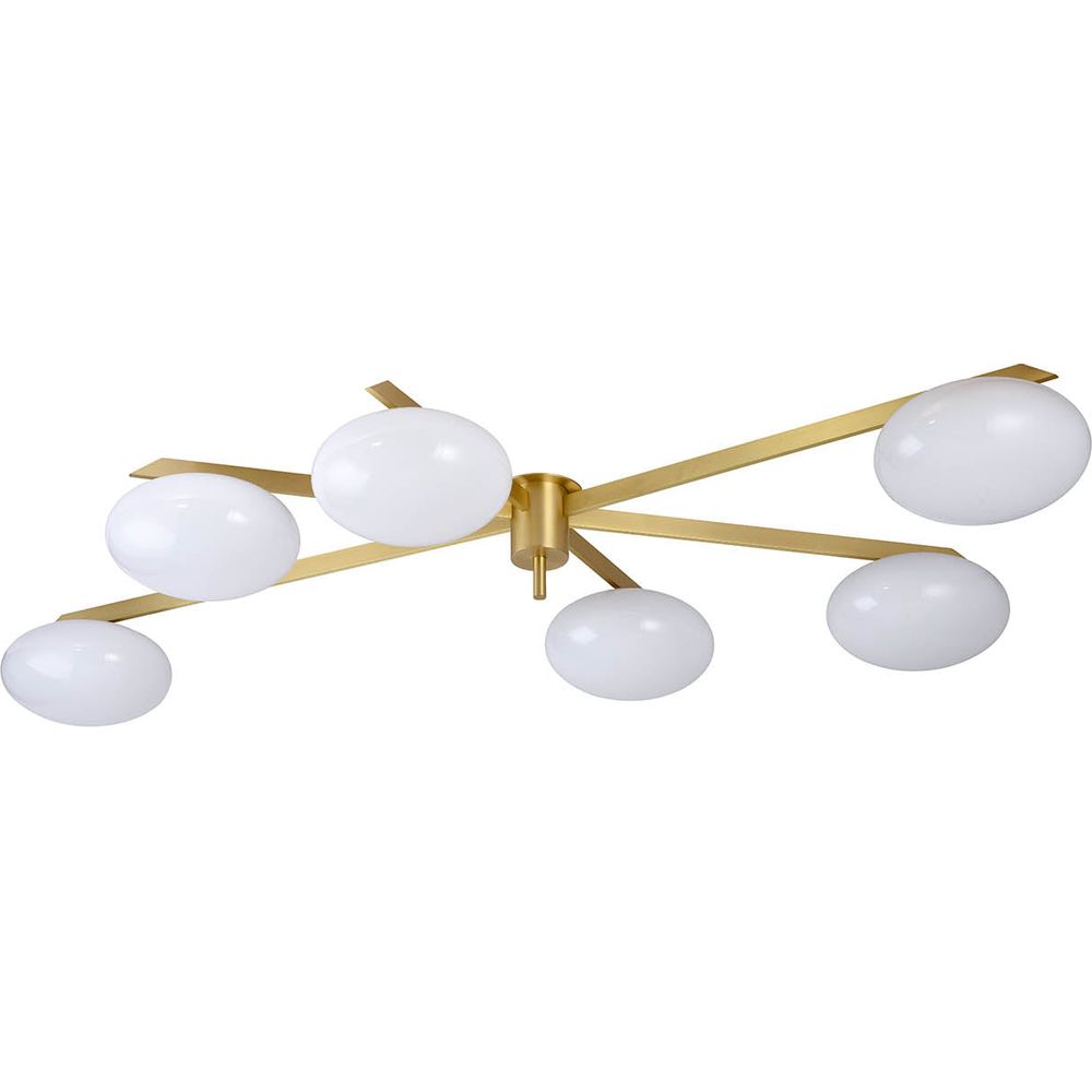 Lelli Six Arm Flush Mount Ceiling Light - 2025