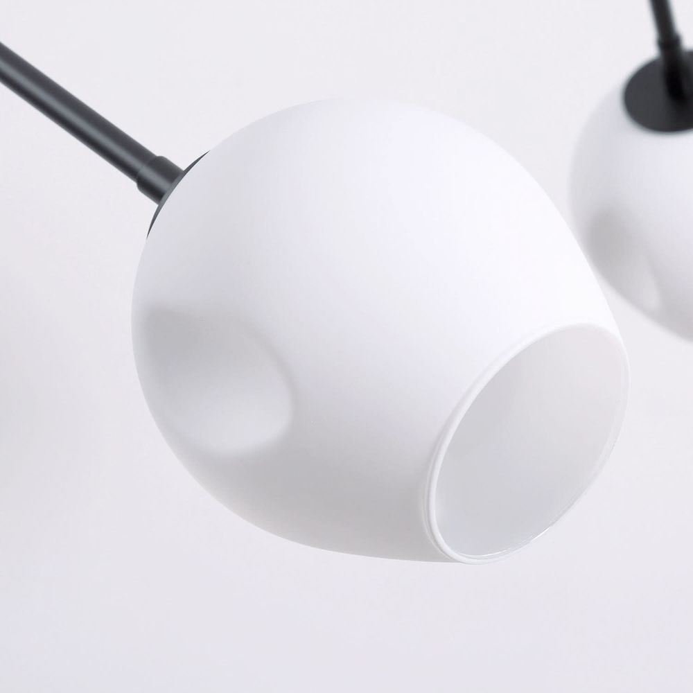 Molecule Branching Chandelier with 8 Globes