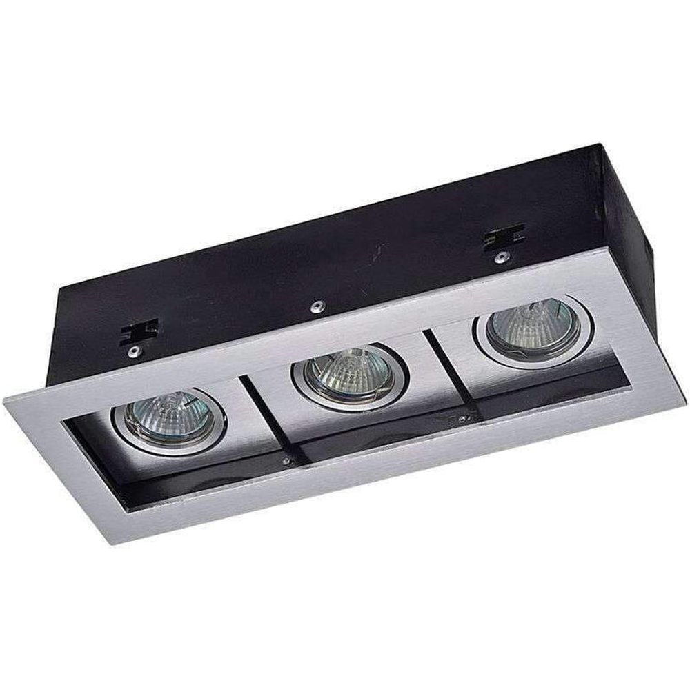 Pluto Recessed Architectural LED Spotlight - Triple-France & Son-LS0023S-Flush Mounts-3-France and Son