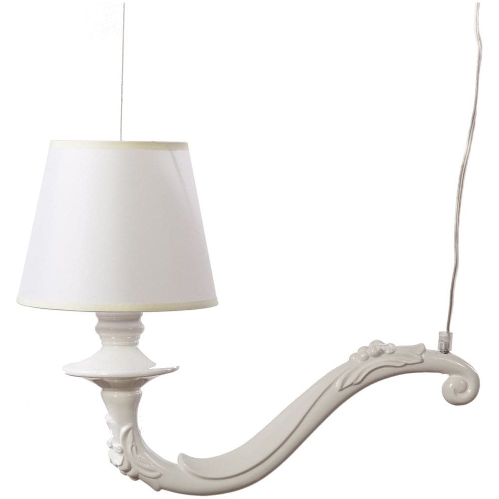 Modern Fantasma Pendant Lamp-France & Son-LS1126S1WHT-Pendants-1-France and Son