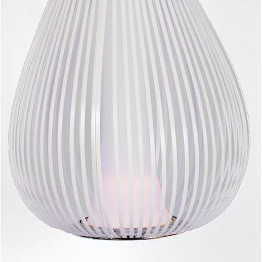Modern Chasen Suspension Lamp - White-France & Son-LS923S1WT-Pendants-3-France and Son