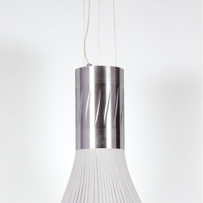 Modern Chasen Suspension Lamp - White-France & Son-LS923S1WT-Pendants-2-France and Son