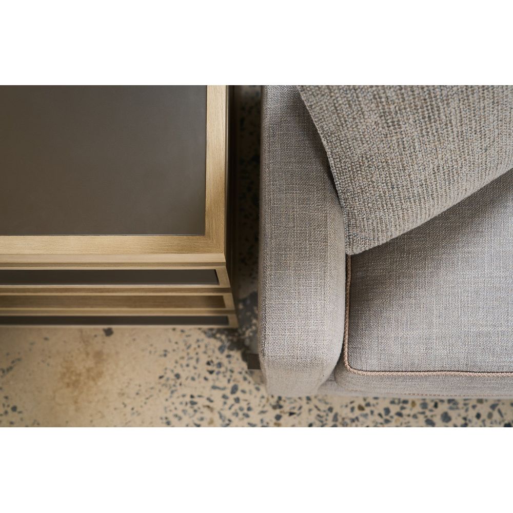 Mashup Left Arm Chair - Silver