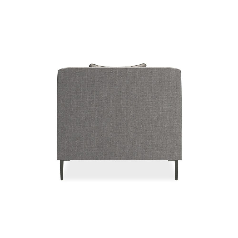 Sectionals: Parts Mashup Armless Chair - Silver
