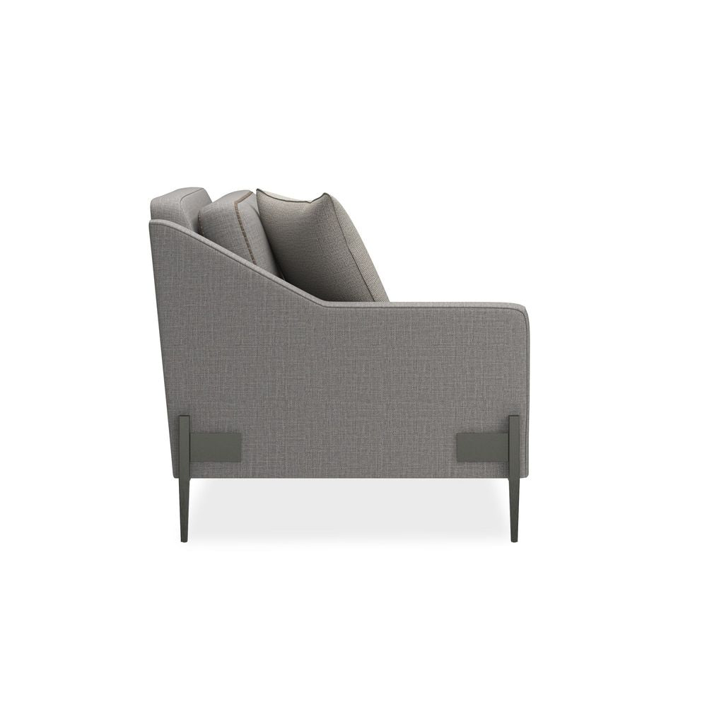 Mashup Left Arm Chair - Silver