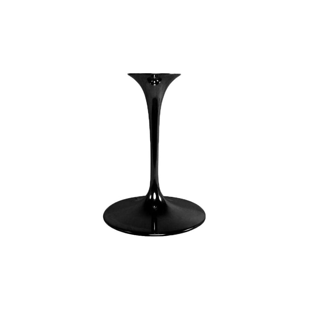 Cast Metal Tulip Table Base-France & Son-RT335RBLKBASE-Dining TablesRound-Black-2-France and Son
