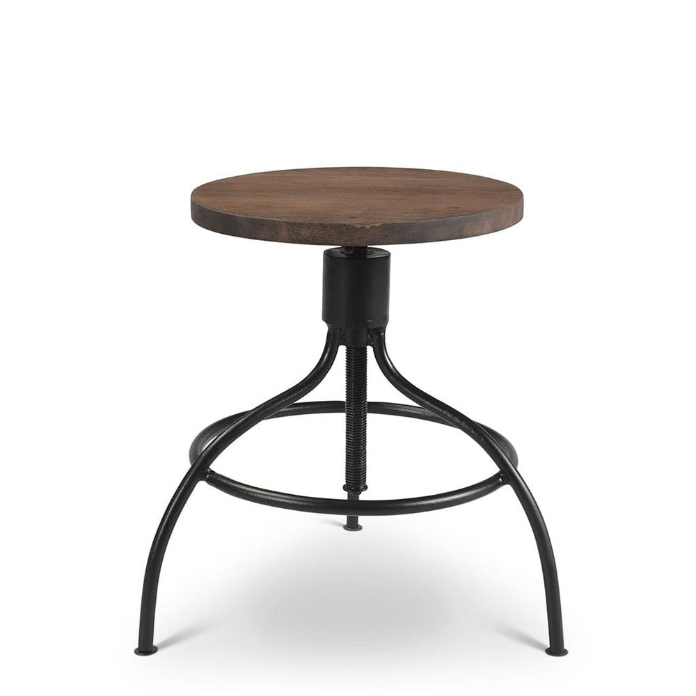 Revolve Adjustable Stool-Urbia-URBIA-IL-REV-STL-VN-Stools & Ottomans-4-France and Son