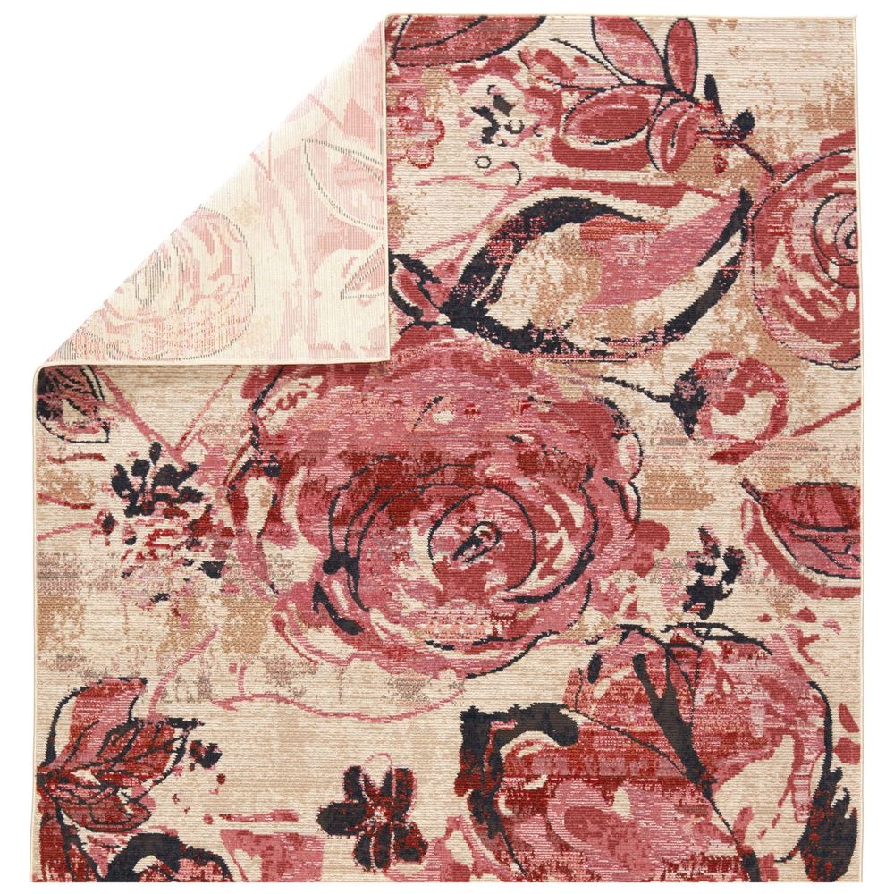 Merine Hemingway Floral Pink/ Beige Runner Rug (2'6"X8')