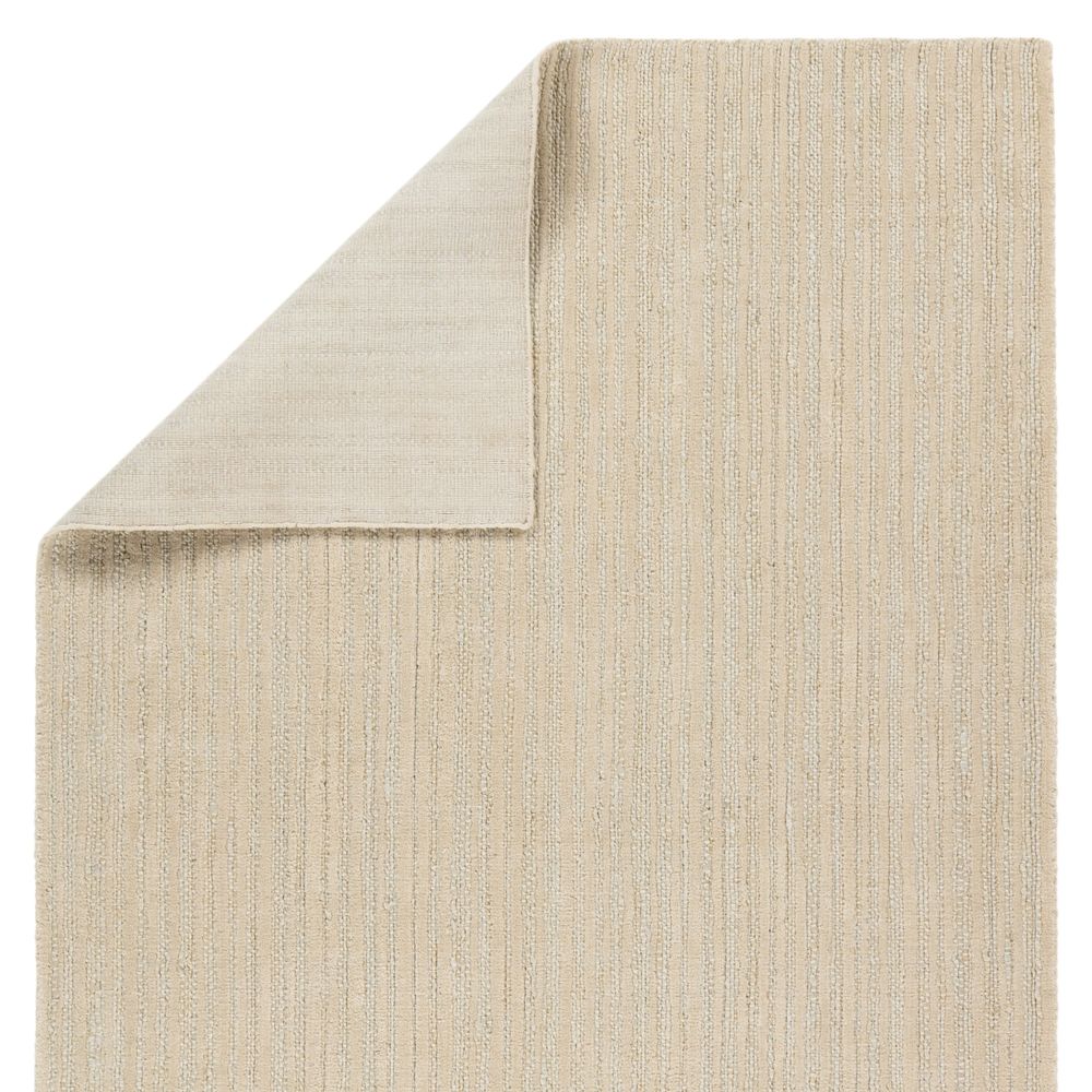 Runners Saira Handmade Striped Ivory/ Beige Runner Rug (3'X8')