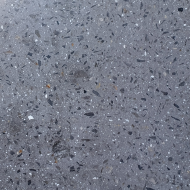 Terrazzo Stone Freestanding Bath Tub - Grey-France & Son-FL1701STONE-Bathtubs-5-France and Son