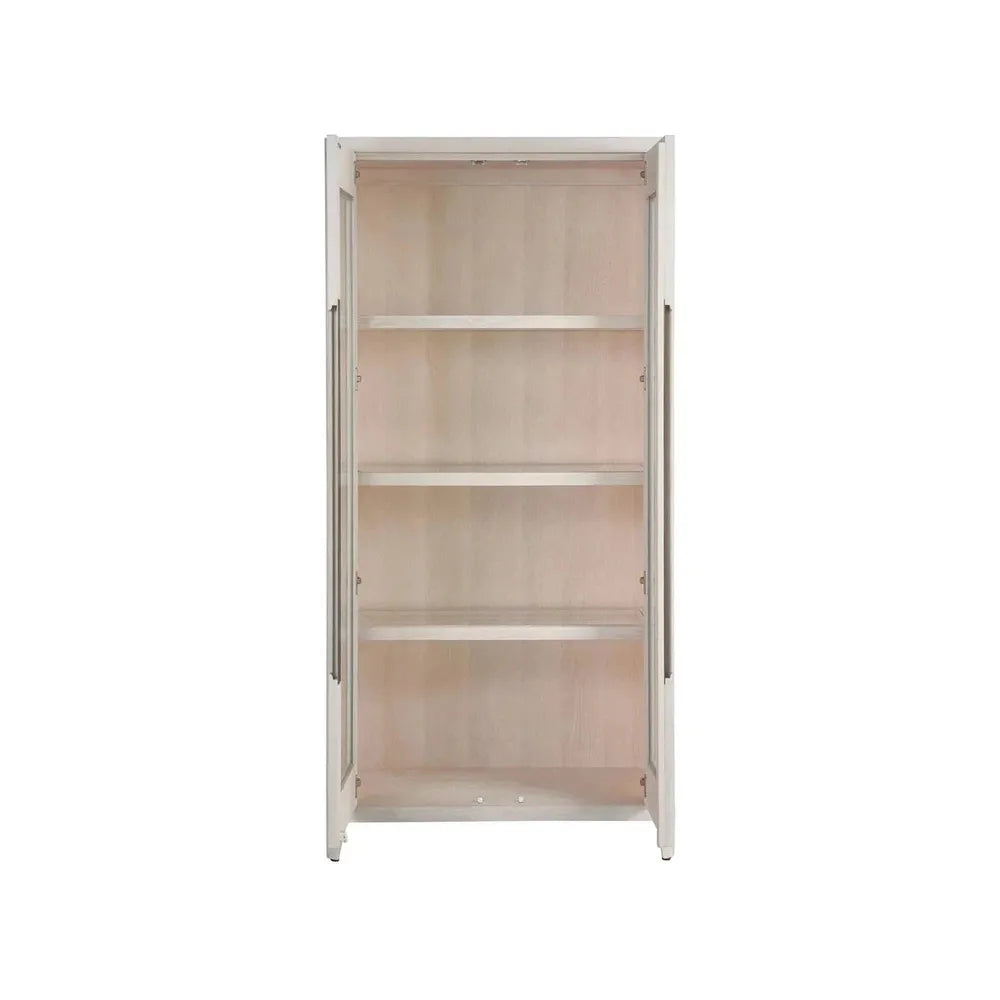 Cabinets & Curios Zella Display Cabinet - White