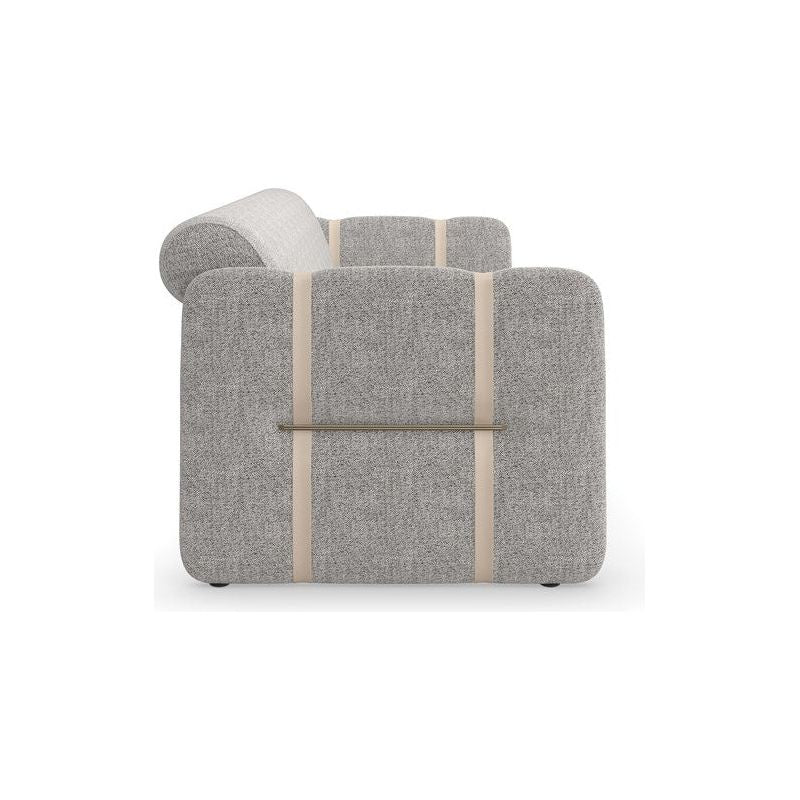 Smoke Lounge Sofa - Gold