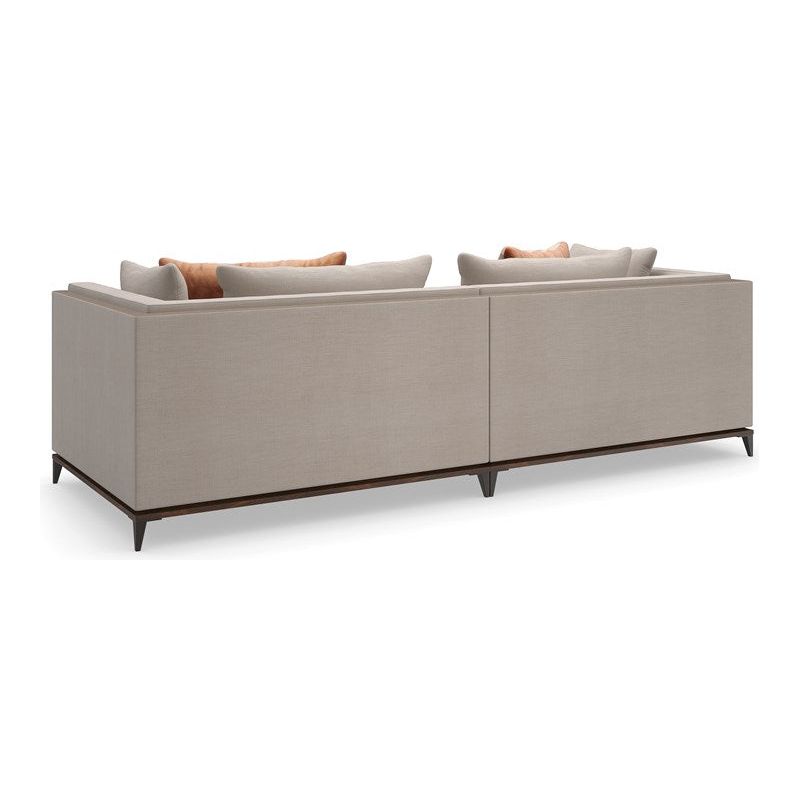 Islander Raf Loveseat - Brown, Bronze