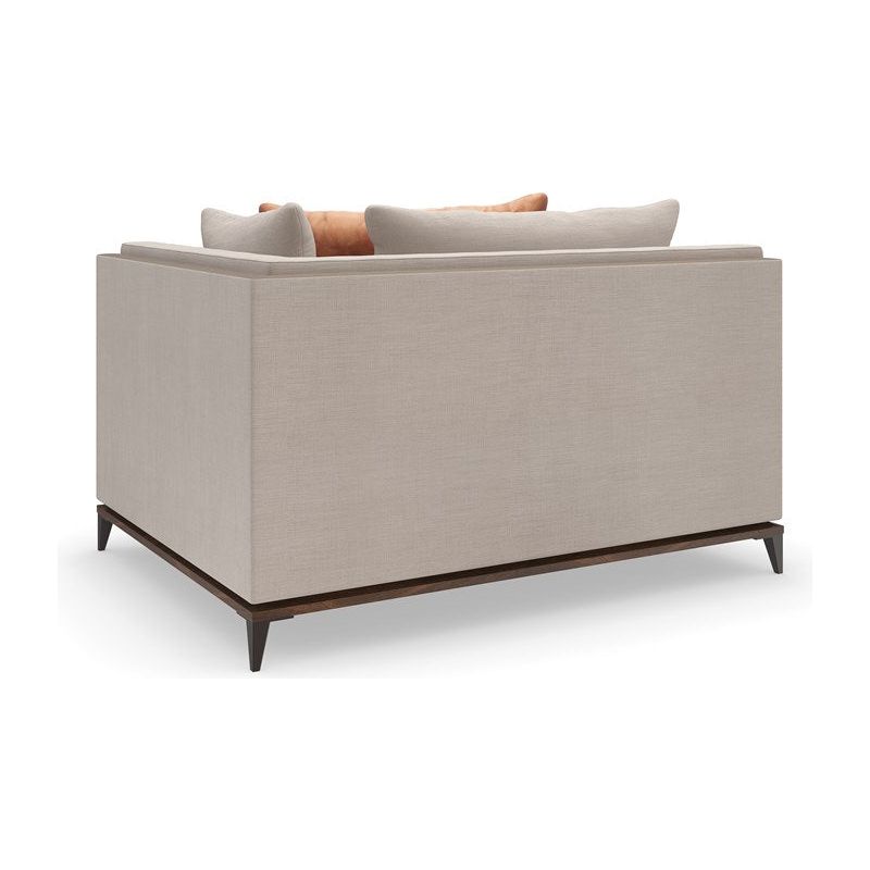 Islander Raf Loveseat - Brown, Bronze