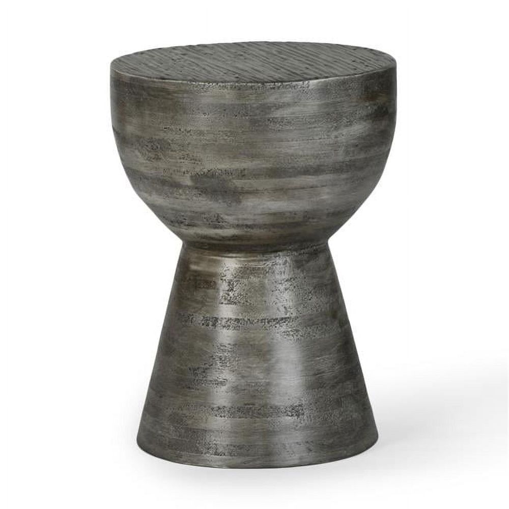 Side Tables Hewn Side Table in Weathered Grey