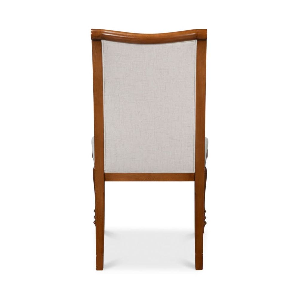 Polk Fabric Side Chair Brown