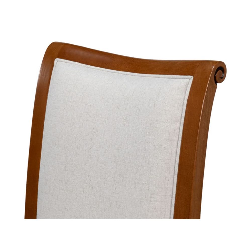 Polk Fabric Side Chair Brown