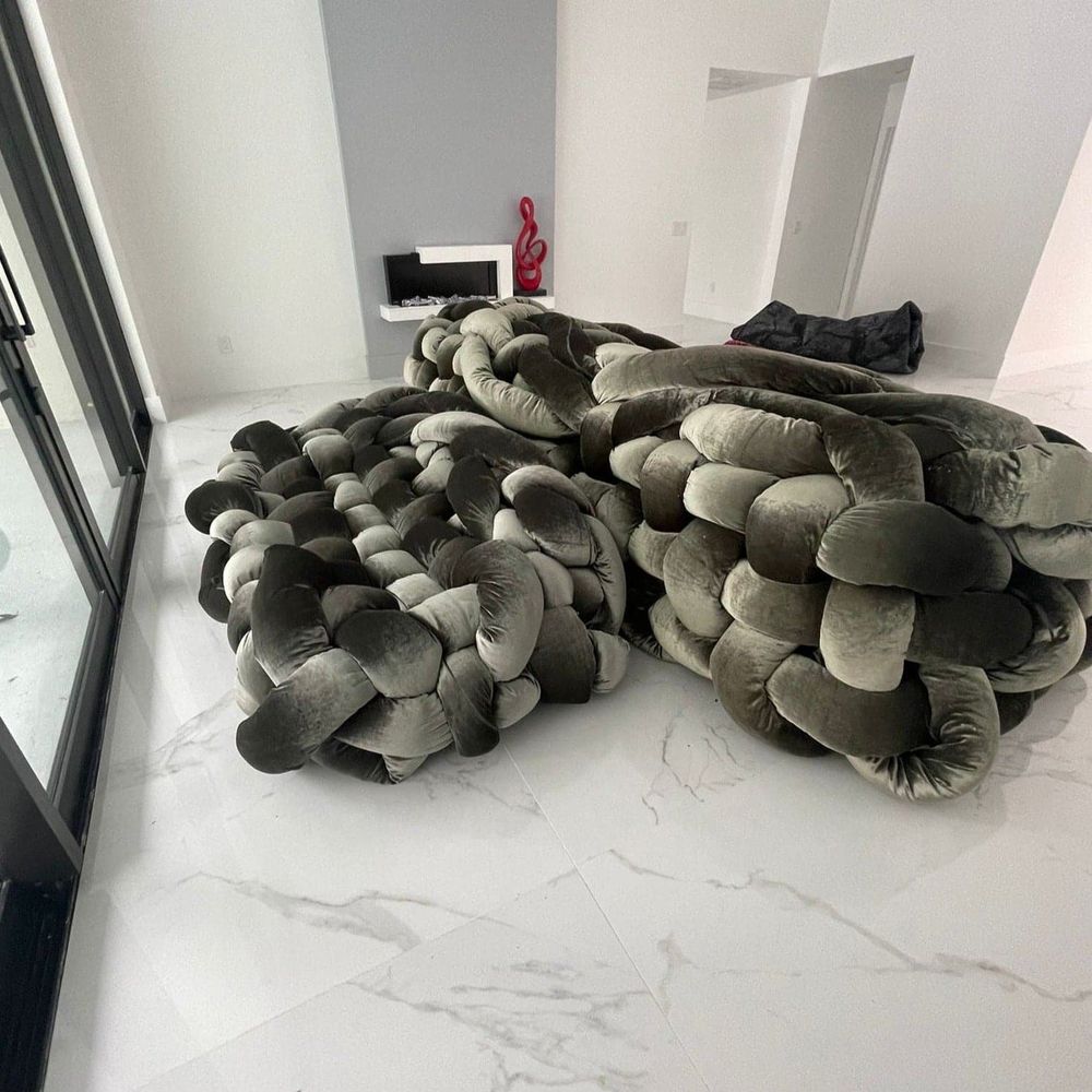 Python Nest Sofa - Large-France & Son-FL1384SGREYL-Sofas-7-France and Son