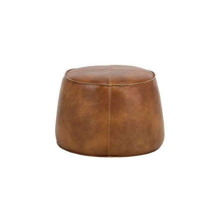 Mitchell Ottoman - Tan