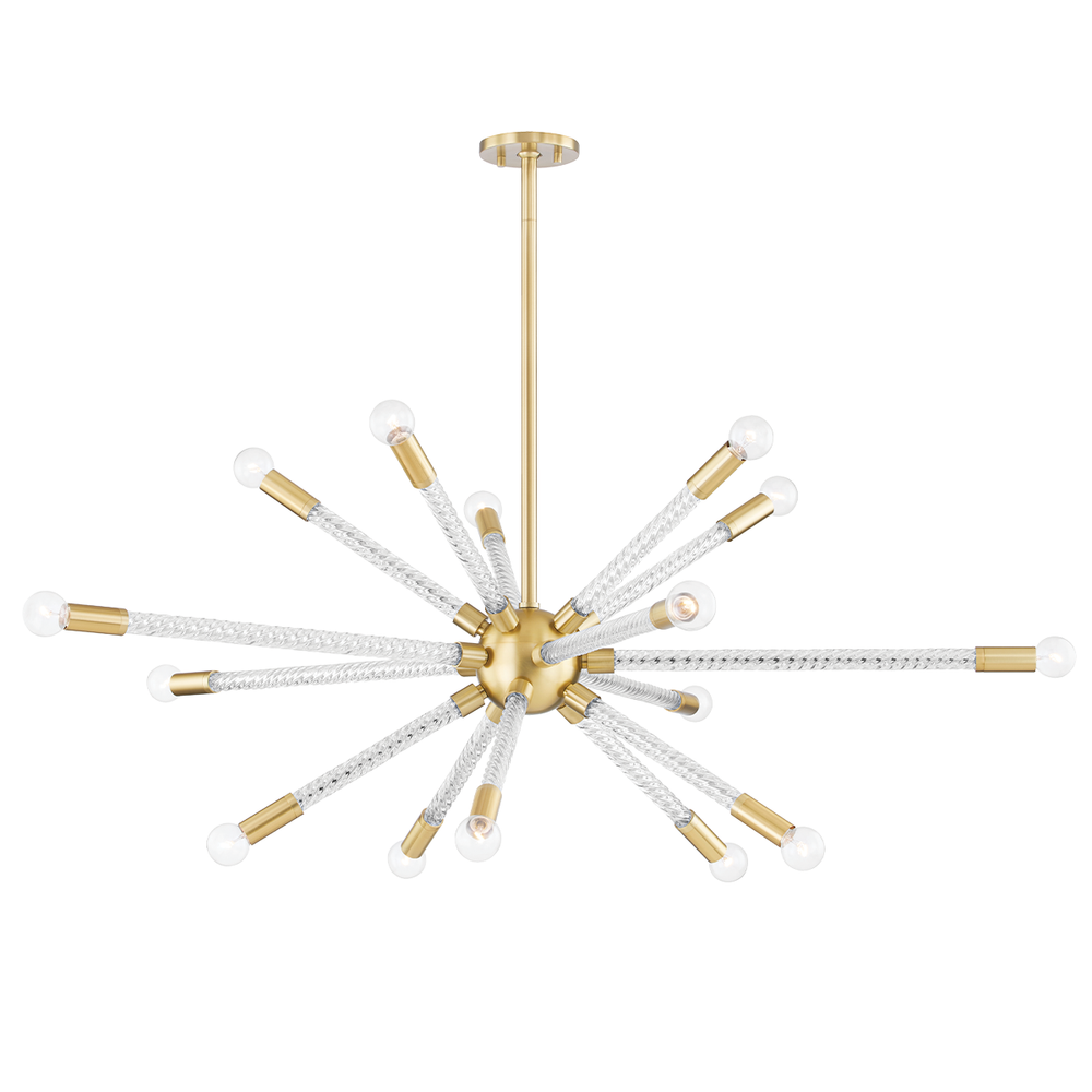 Pippin 15 Light Chandelier-Mitzi-HVL-H256815-AGB-ChandeliersAged Brass-1-France and Son