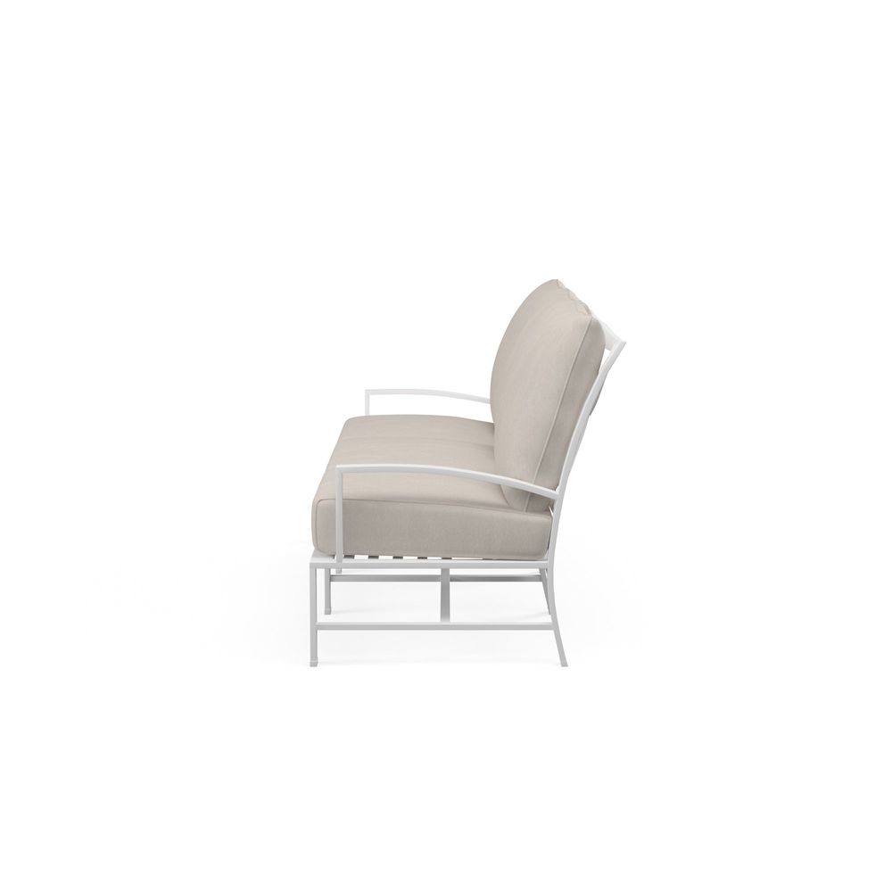 Outdoor Sofas and Sectionals Bristol Sofa in Canvas Flax w/ Self Welt