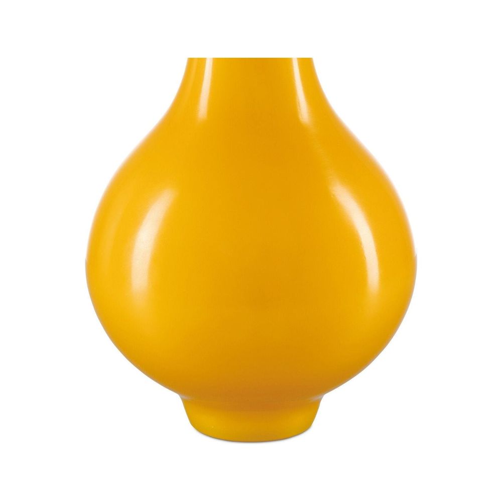 Vases Imperial Yellow Peking Long Neck Vase