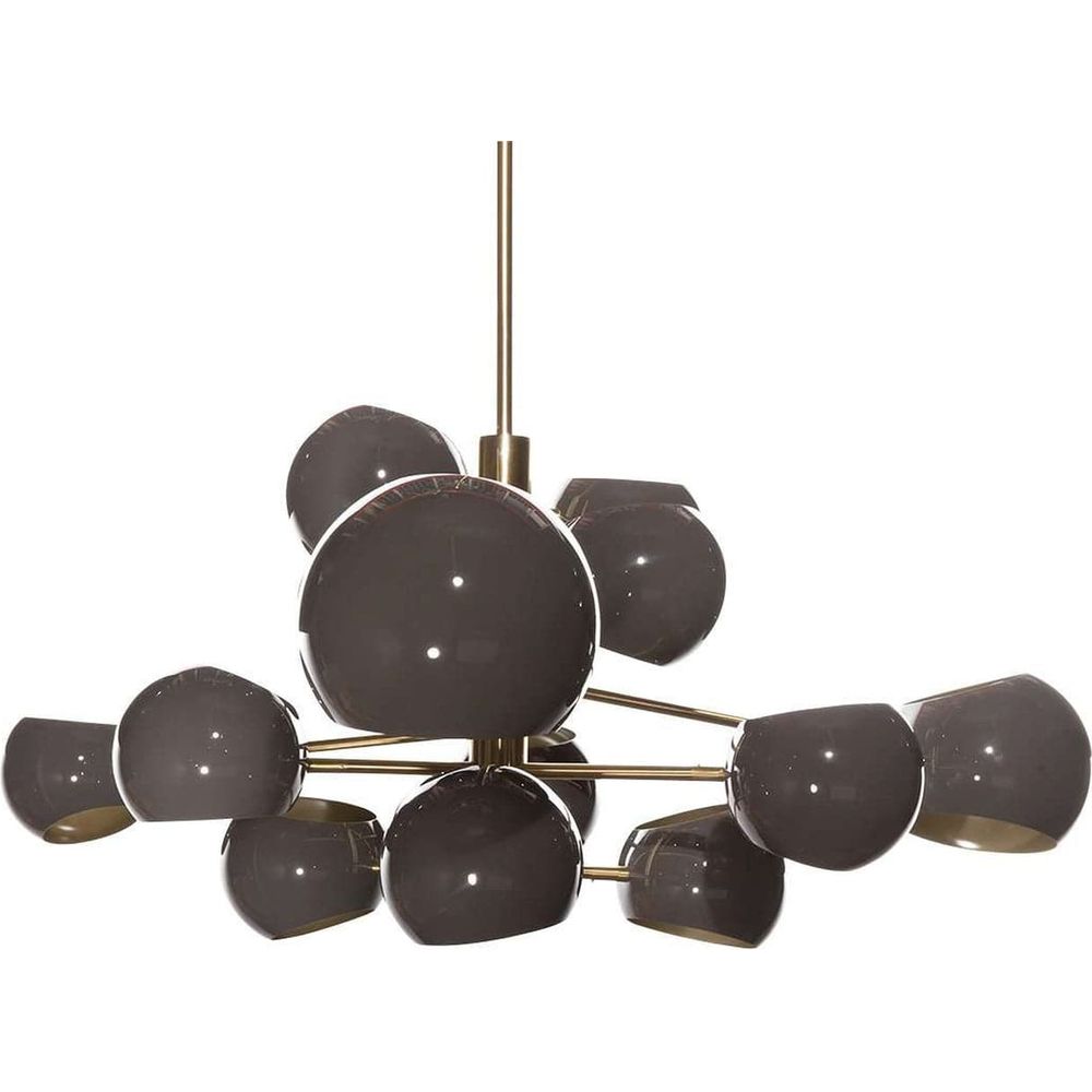 Kopra Burst Chandelier - Grey