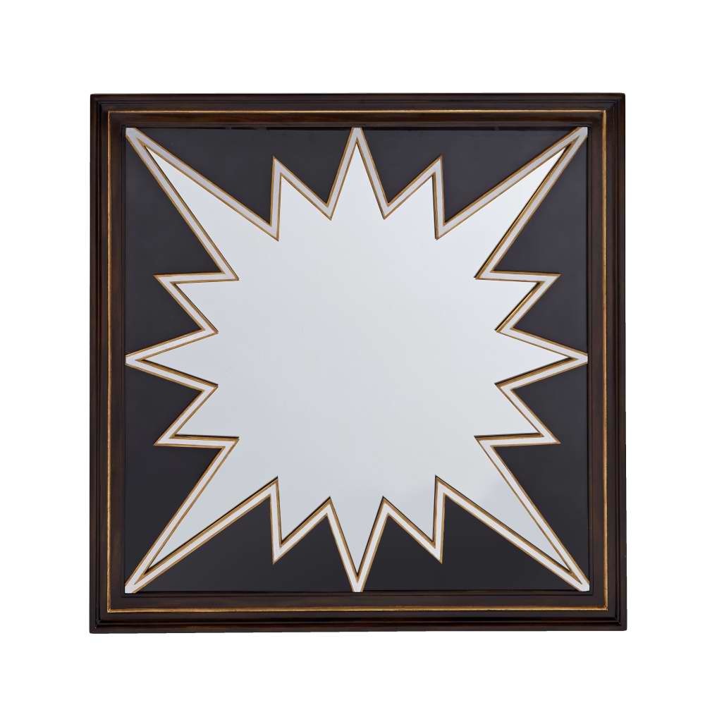 Minoo Square Mirror (CP)-Theodore Alexander-THEO-AXH31014.C159-Mirrors-1-France and Son