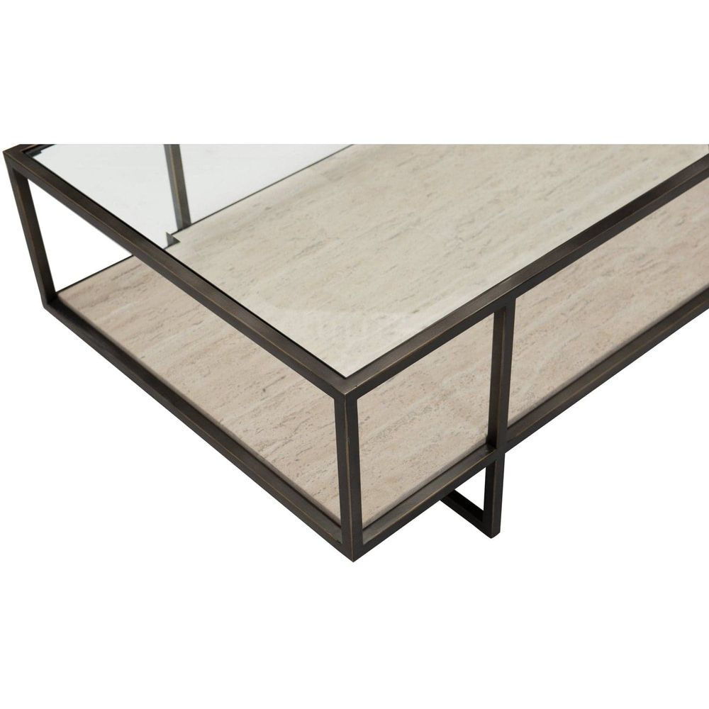 Harlow Metal Rectangular Cocktail Table-Bernhardt-BHDT-514021-Coffee Tables-5