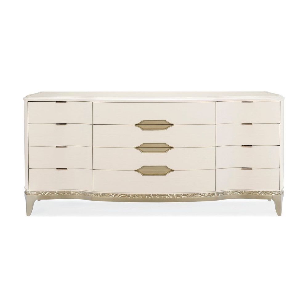 Dressers & Chests Refined Dresser - Off White, Beige, Taupe