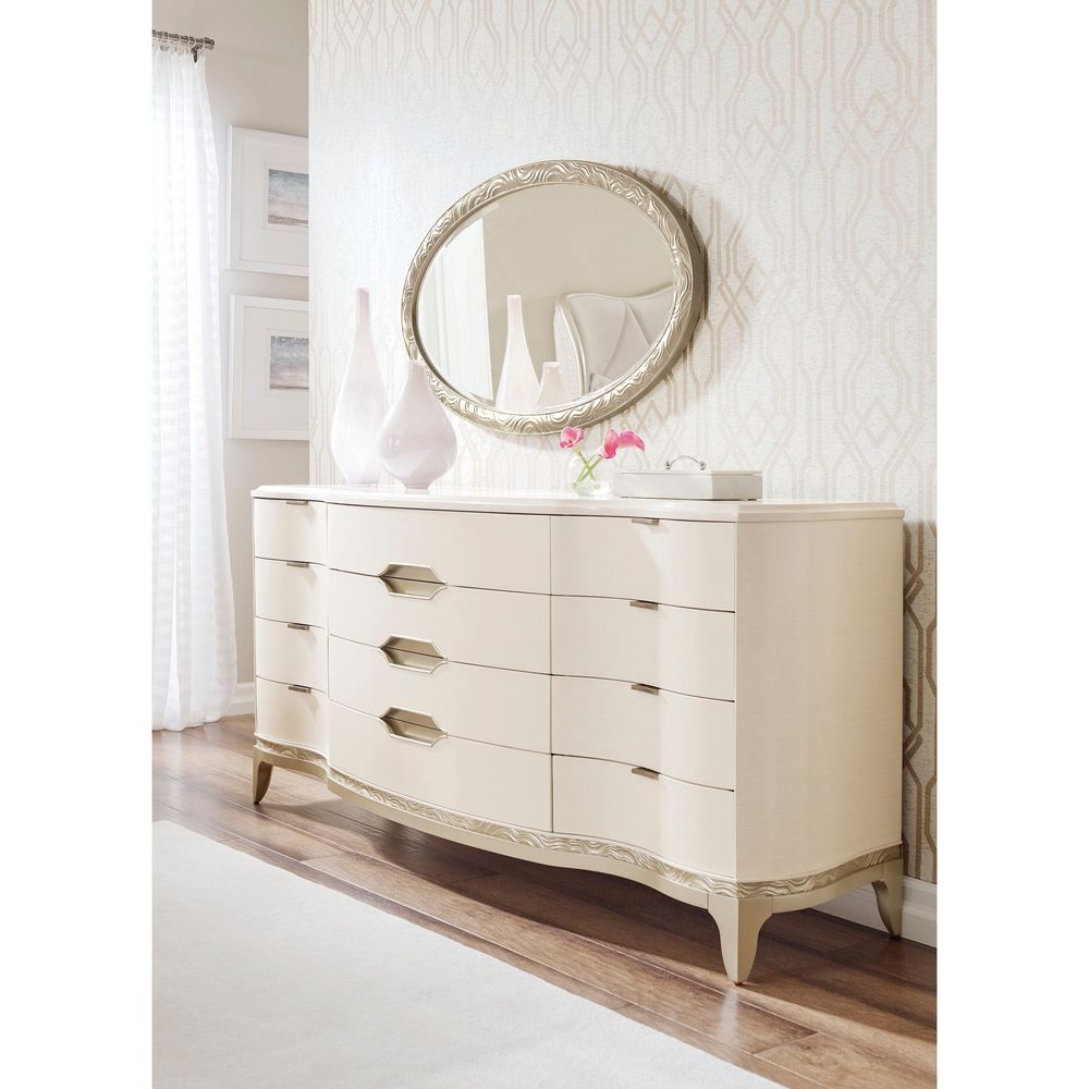 Dressers & Chests Refined Dresser - Off White, Beige, Taupe