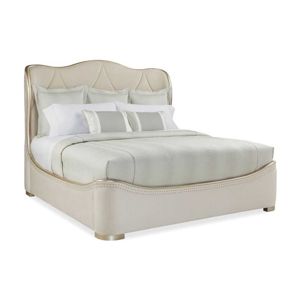 Monarch King/Cal King Footboard - Beige, Taupe