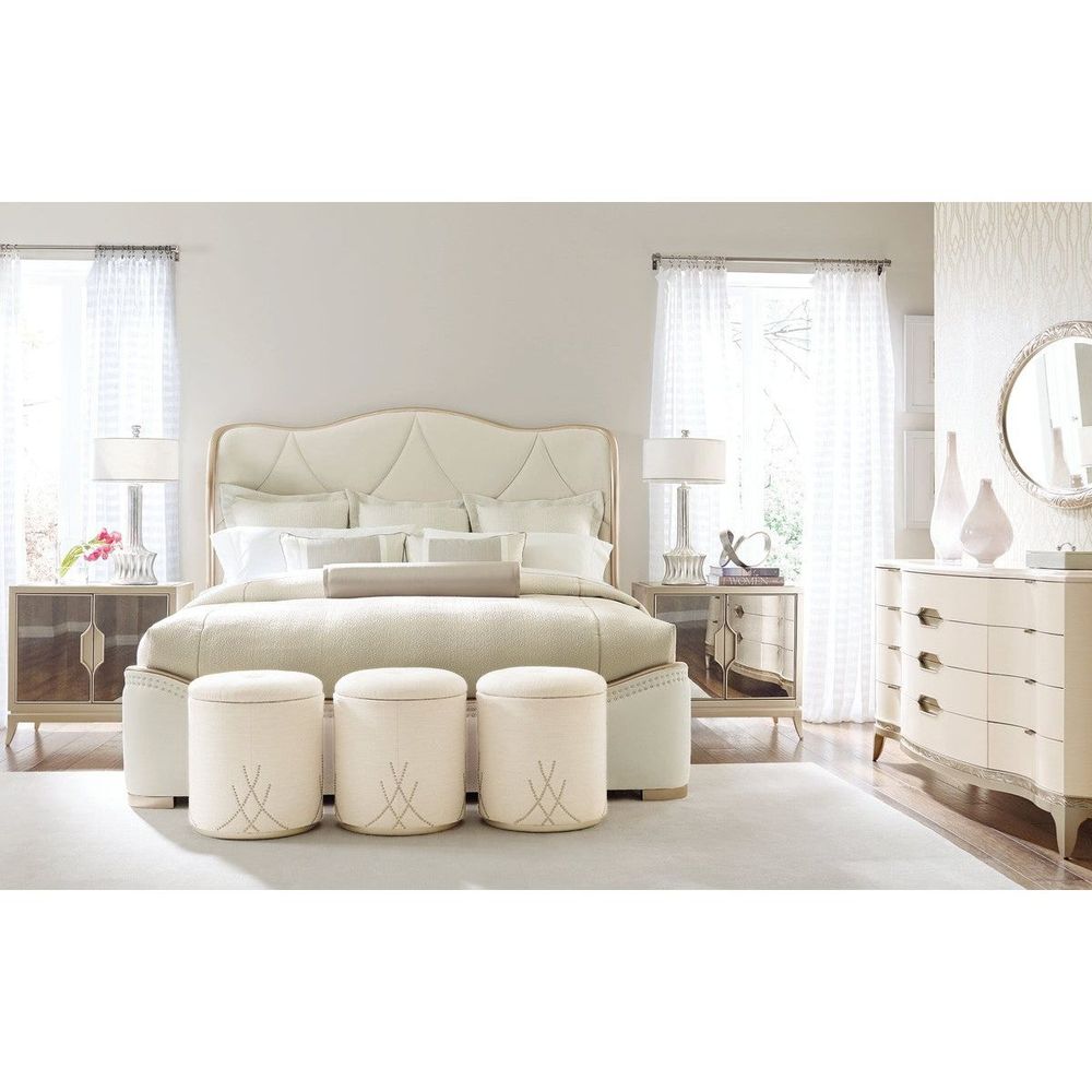 Monarch King/Cal King Footboard - Beige, Taupe
