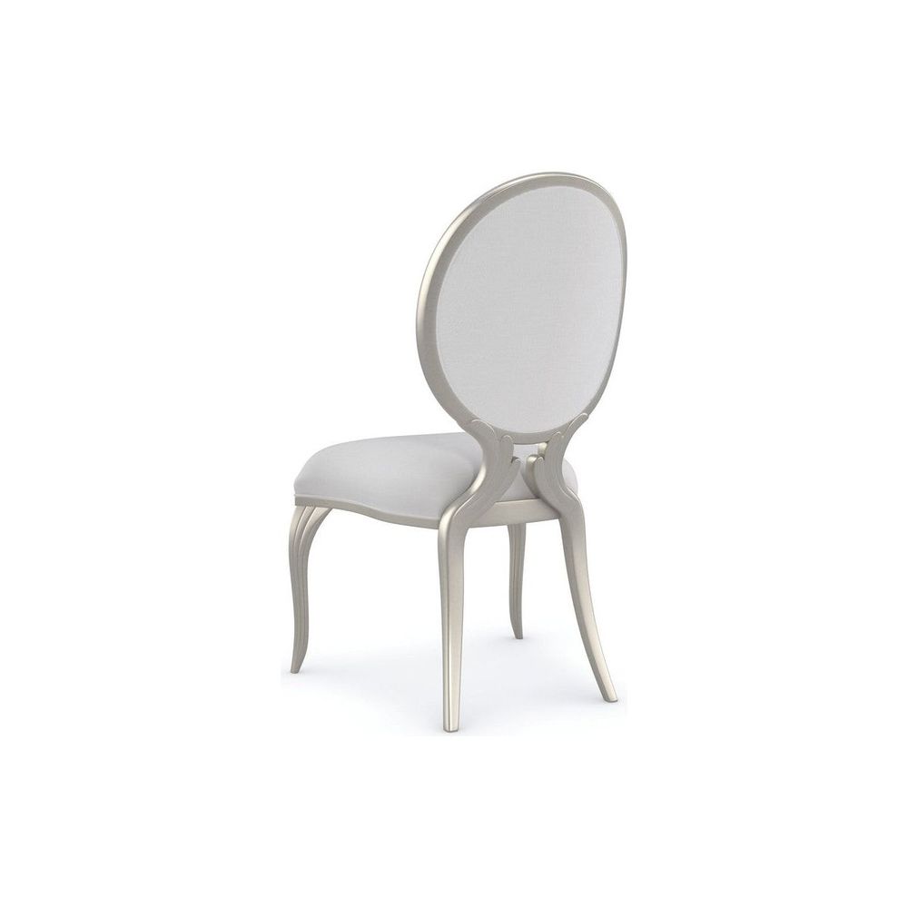 Companion Side Chair - Gold, Off White