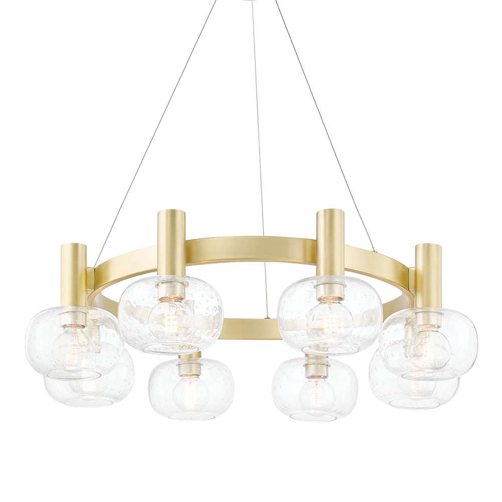Harlow 8 Light Chandeliers-Mitzi-HVL-H403808-AGB-ChandeliersAged Brass-1-France and Son