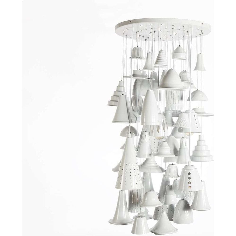 Modern Blanco City Chendelier
