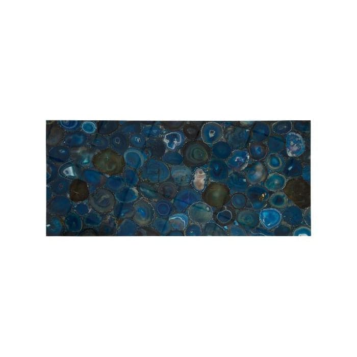 Agate Coffee Table - Stainless Steel Base-Phillips Collection-PHIL-CH87923-Coffee Tables-4-France and Son