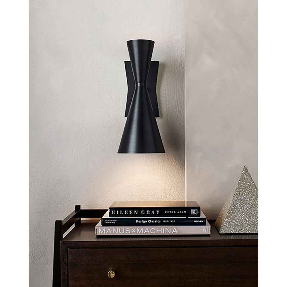 Gino Black Wall Sconce