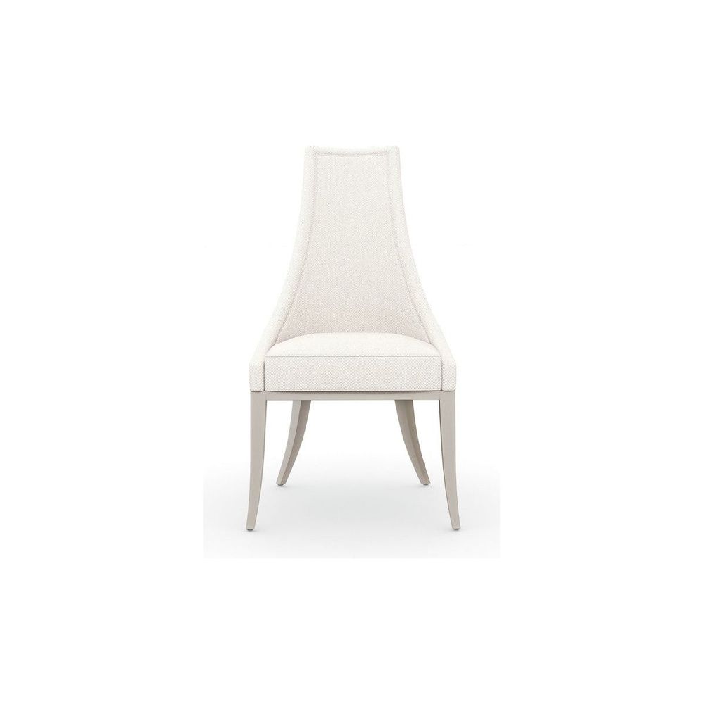 Elevate Side Chair - Silver, White