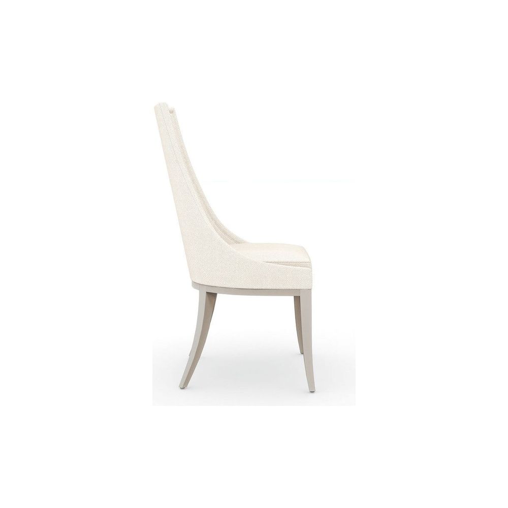 Elevate Side Chair - Silver, White