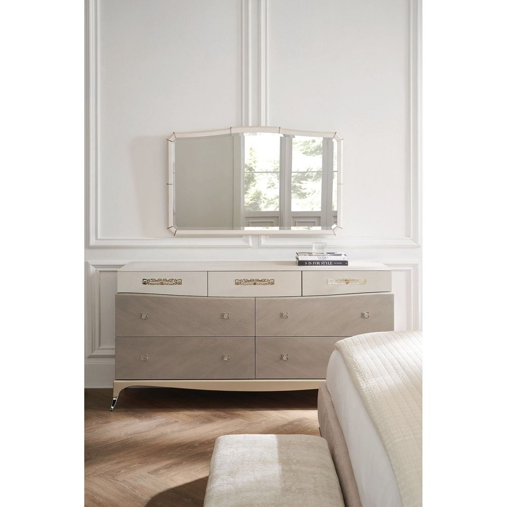 Wall Mirrors Sonata Mirror - Off White