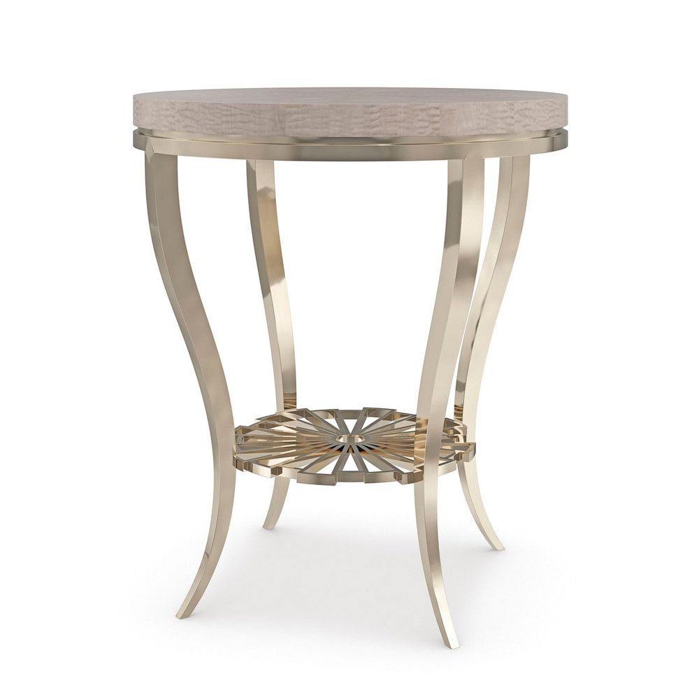 Side Tables Ballet - Off White, Gold