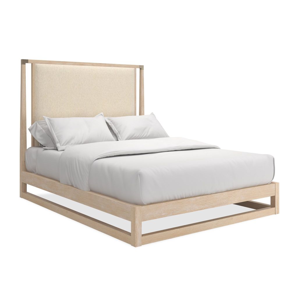 Beds Striation Upholstered Bed - Queen