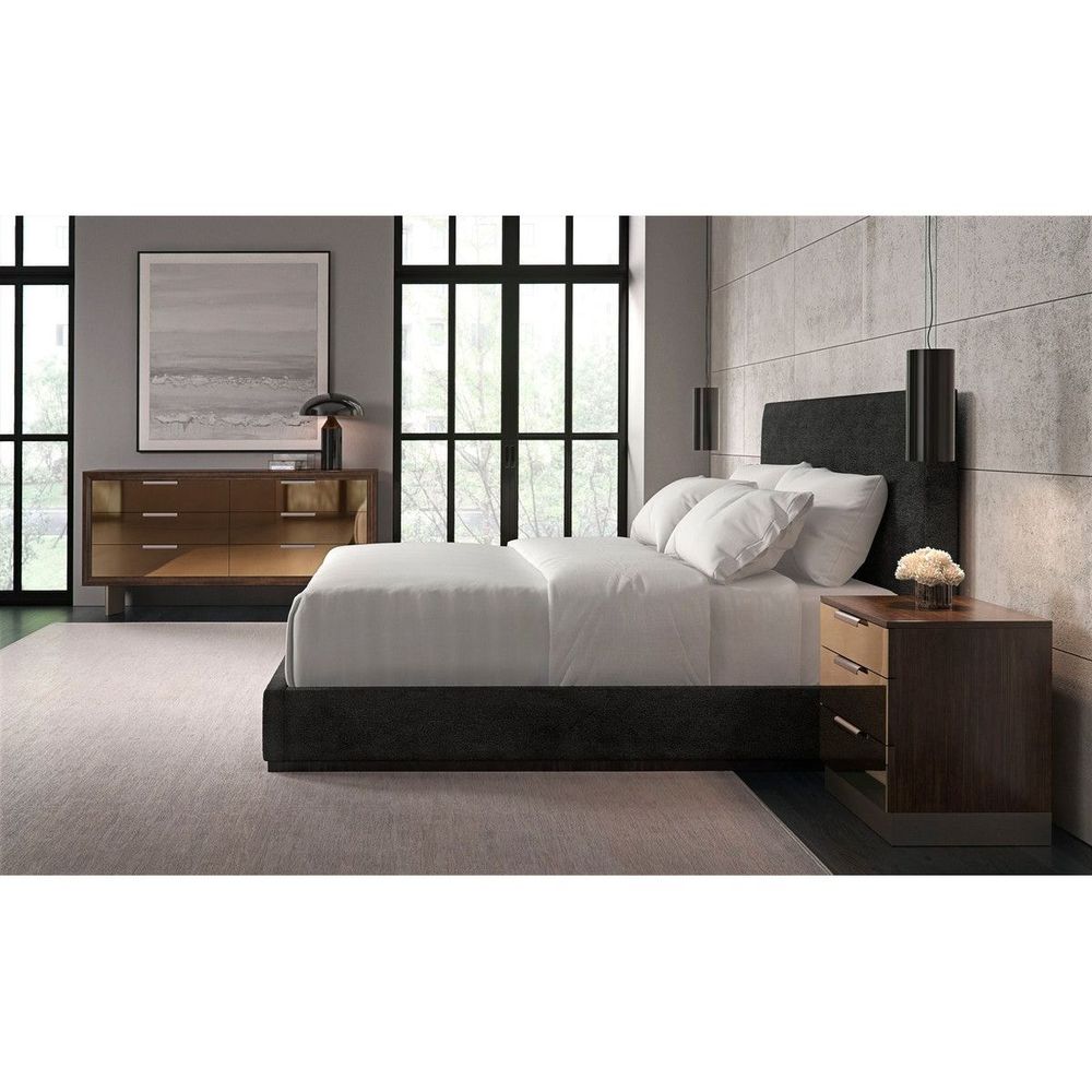 Atelier Bed - Queen - Black
