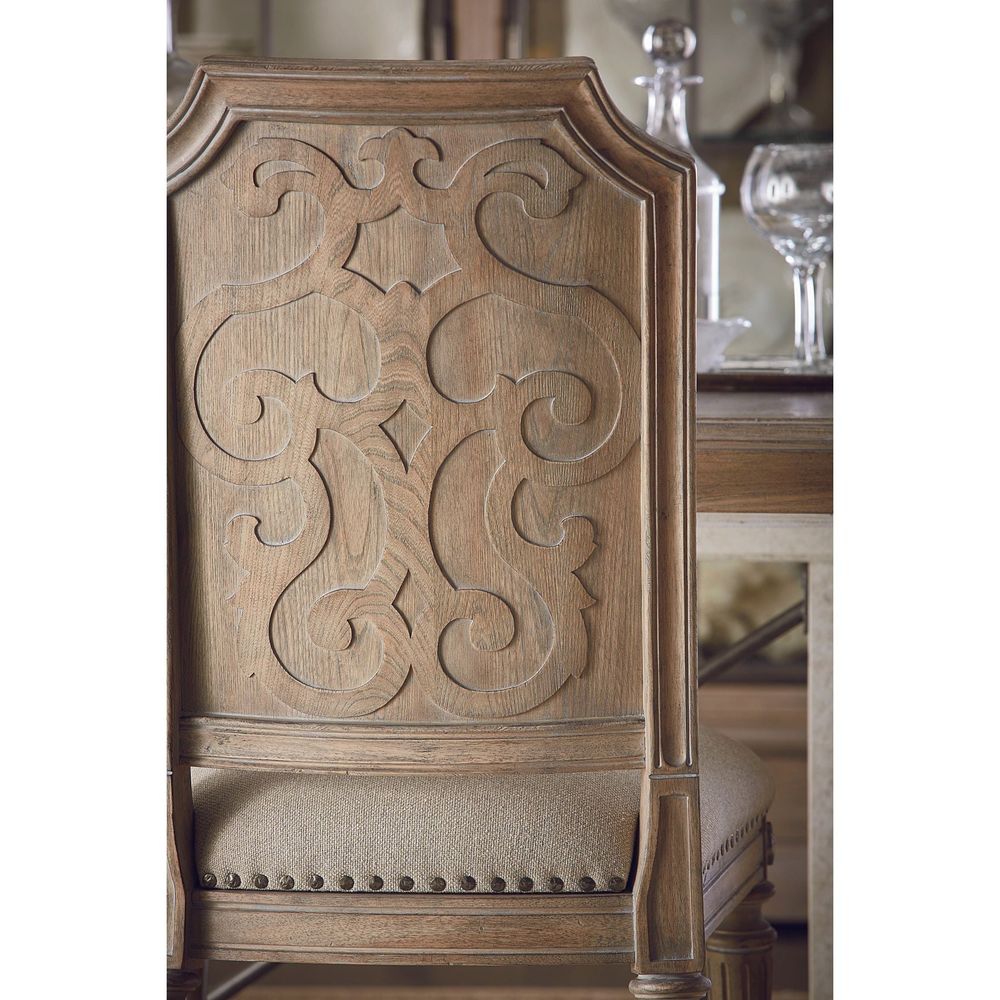 Arch Salvage Mills Side Chair - Brown, Beige - LAST ONE