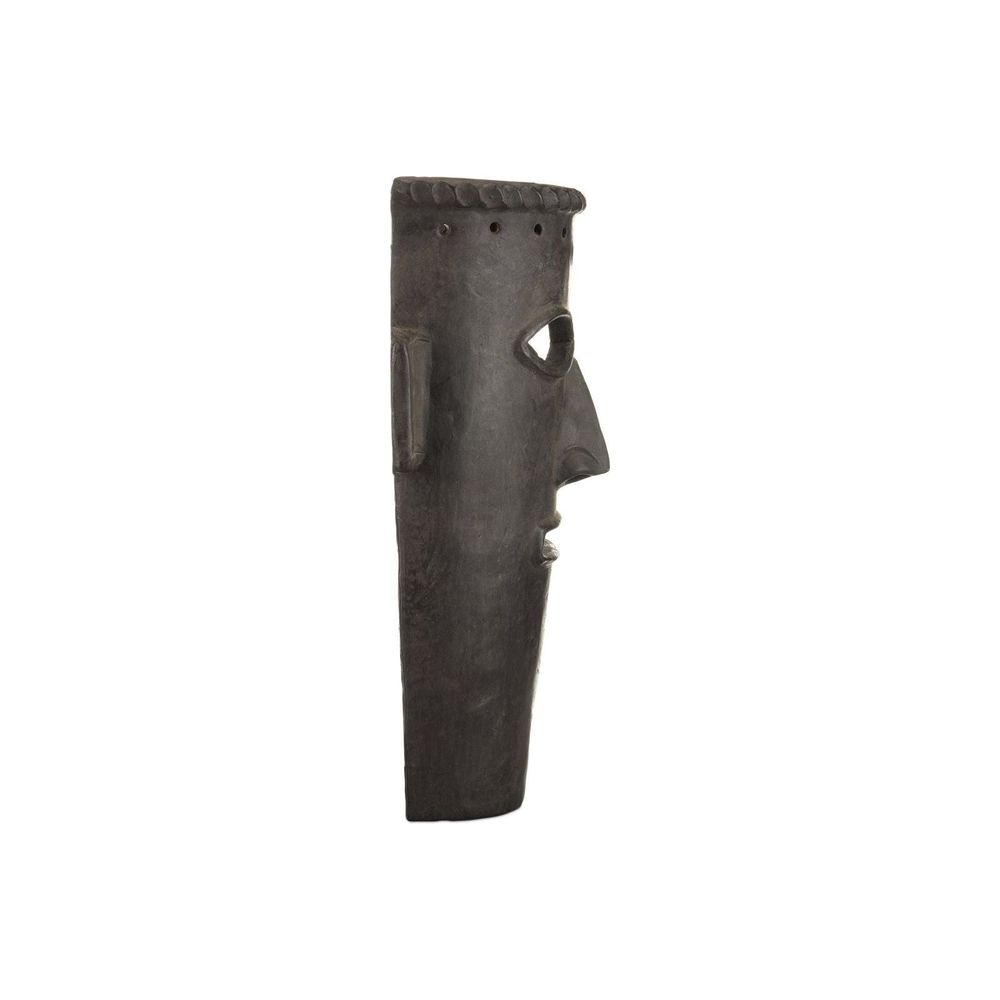 Decorative Objects Etu Black Mask Set of 2