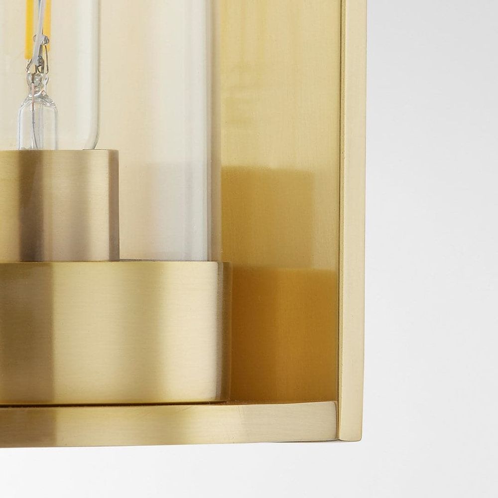 Irwin 1 Light Sconce-Hudson Valley-HVL-7800-AGB-Wall LightingAged Brass-3-France and Son