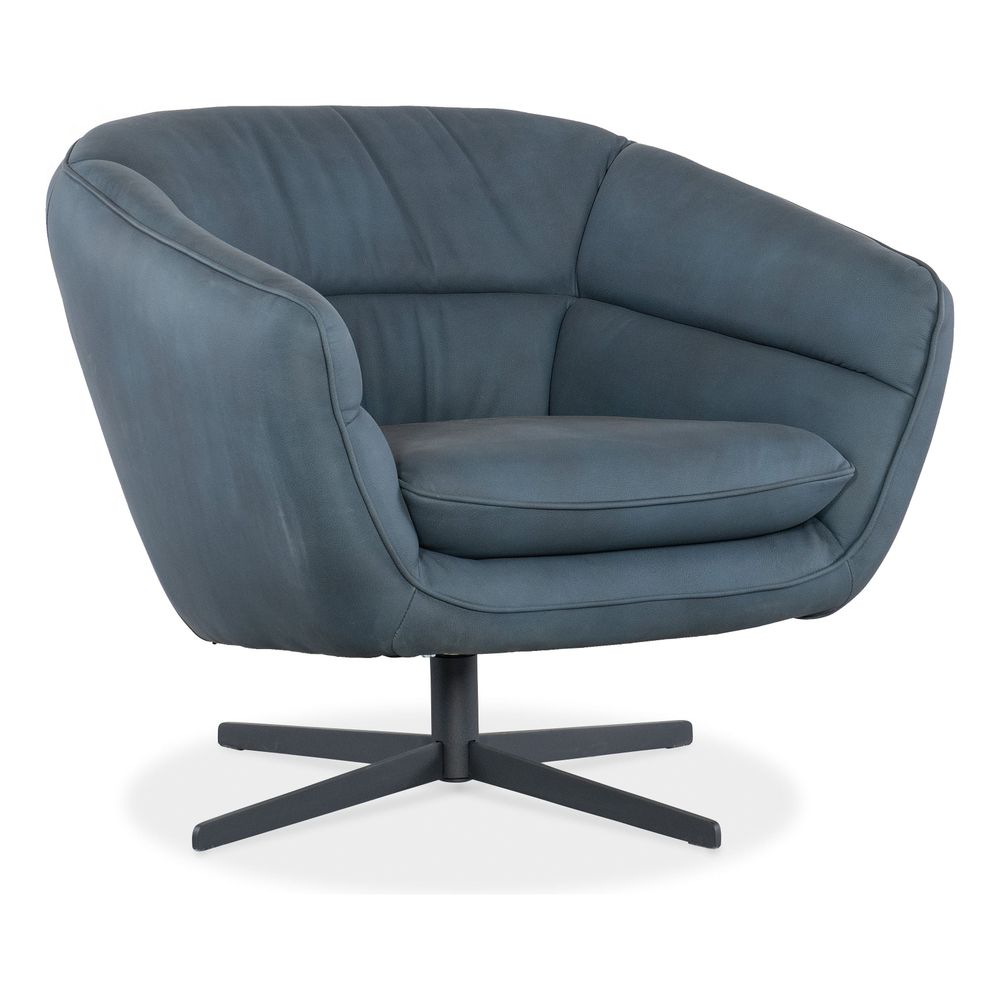 Lounge Chairs Rhea Swivel Chair - Blue