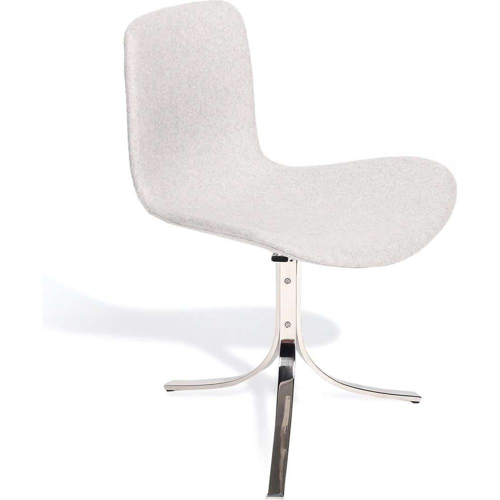 Mid Century Paul Trio Chair - Grey-France & Son-FB839OWHT-Dining Chairs-1-France and Son