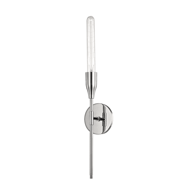 Tara 1 Light Wall Sconce-Mitzi-HVL-H116101-PN-Wall LightingPolished Nickel-3-France and Son